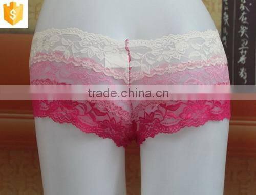 white pink sexy lace woman panties,underwear woman transparent