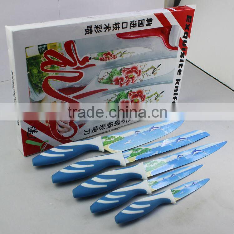 Hot selling Printing kitchen knife