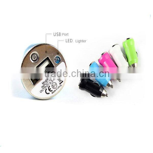 Universal Custom Car Usb Charger /for iphone/for android phone Portable Car Charger