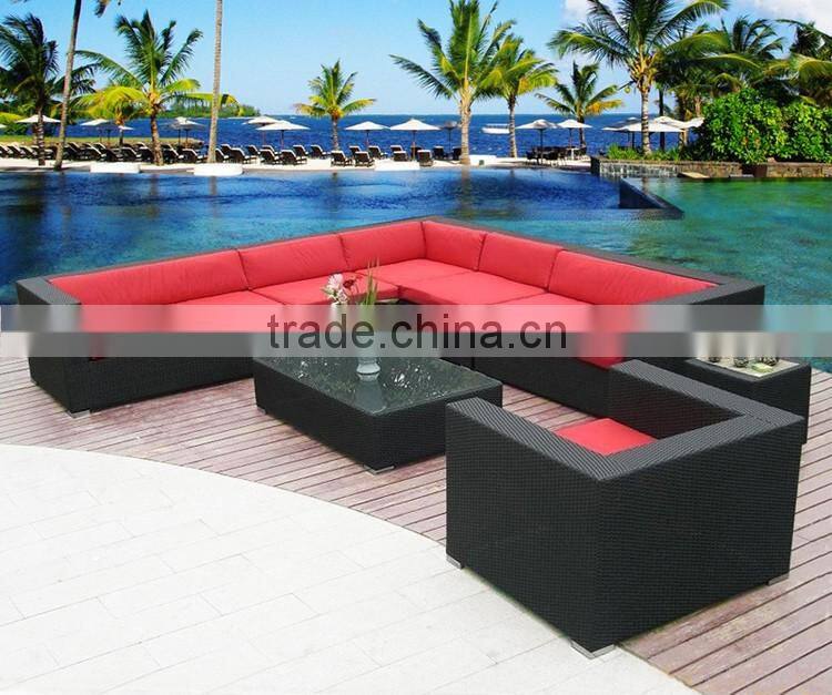 Garden Sofa Sets Wicker Rattan Outdoor Furniture L Type Wintech Wicker Rattan Wicker Furniture
