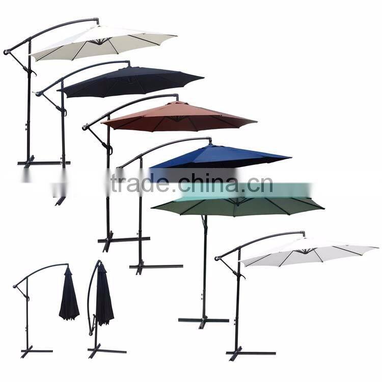 outdoor banana hanging parasol umbrella