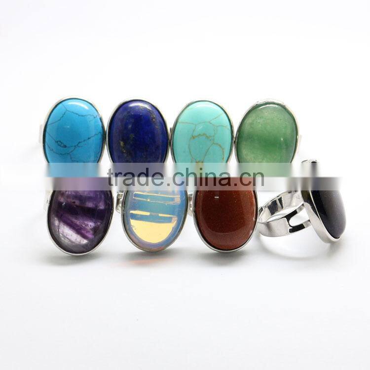 RG1024 Wholesale lapis lazuli oval Ring,Bezel Setting Ring