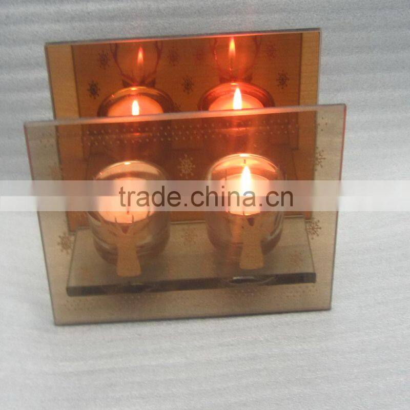 2016 christmas candle holder for christmas decor