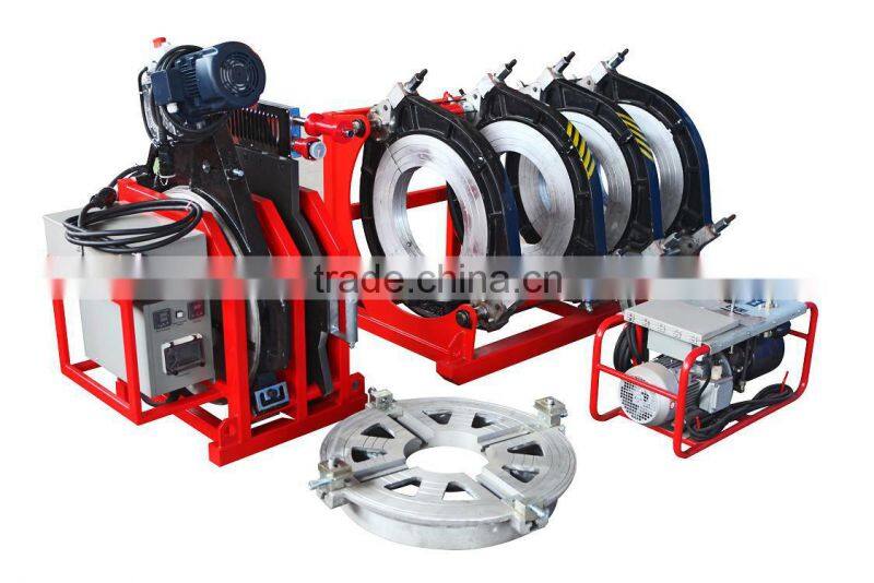 SHD630 polyethylene pipe welding machine for welding HDPE pipe from 315mm to 630mm with CE certified