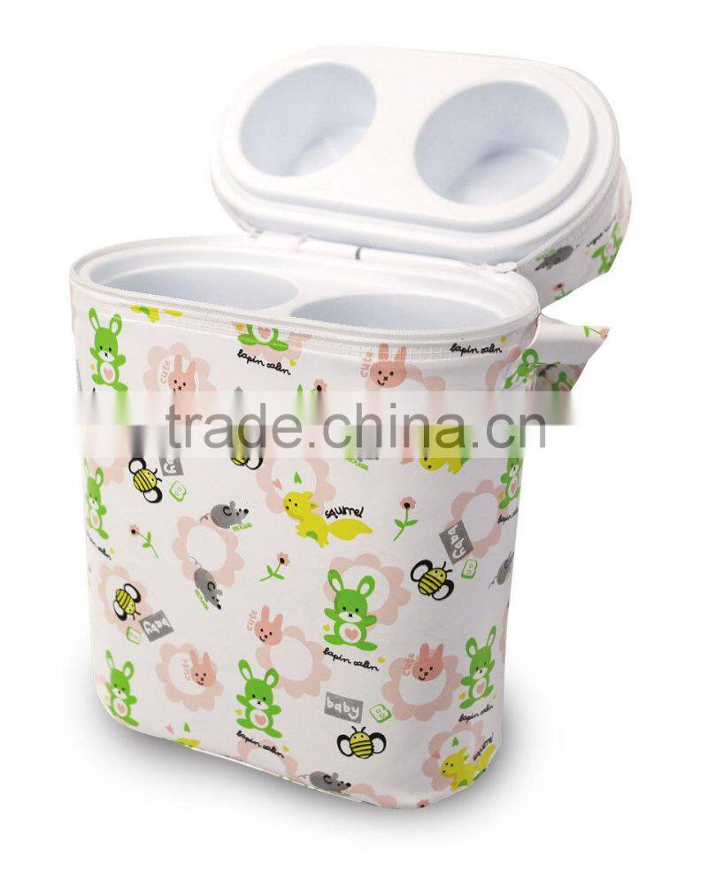 PM 2345-2 Karibu Factory sale Double Baby Feeding Bottle Warmer Baby Milk Bottle Carrier