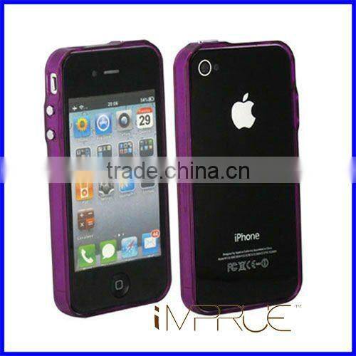 Mobile phone bumper with 10 colors