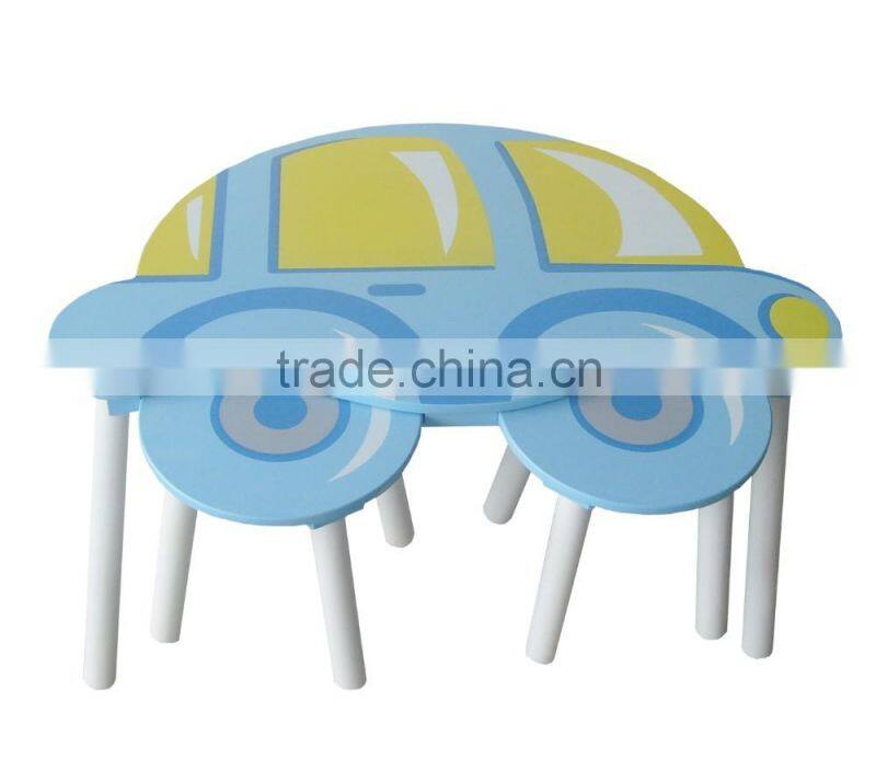 wooden children cheap table and chair