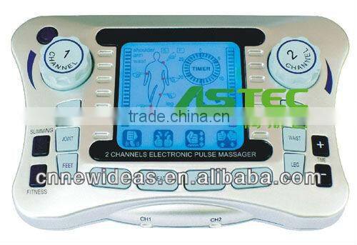 Electronic pulse massager with magnetism shoes AS979B