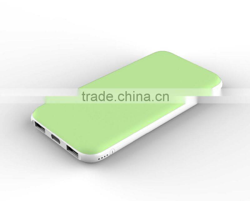 thin polymer power bank mobile chargers 10000mah