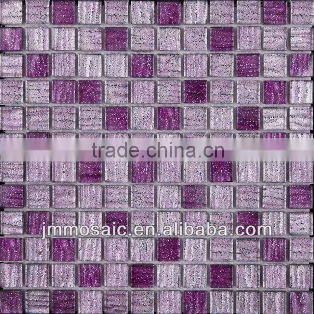 MOSAIC Metallic Glass Mosaic Tile 23x23x8mm