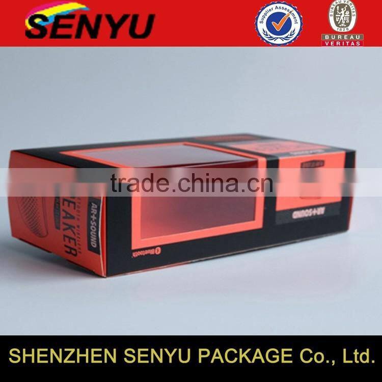 Clear PVC Window Brown Paper Box for Industial Use