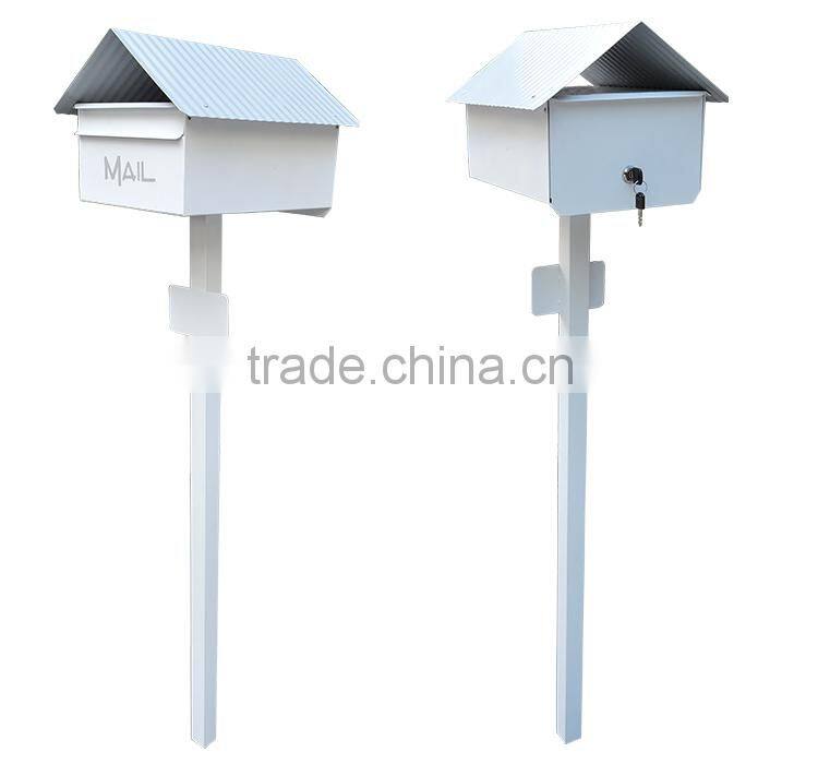 Foshan Chengfeng Latest Design Cast Galvanized Outdoor Garden Mailbox