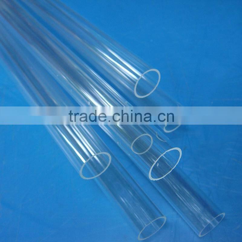 Custom thickness large diameter extrusion hollow plastic clear pmma acrylic tube