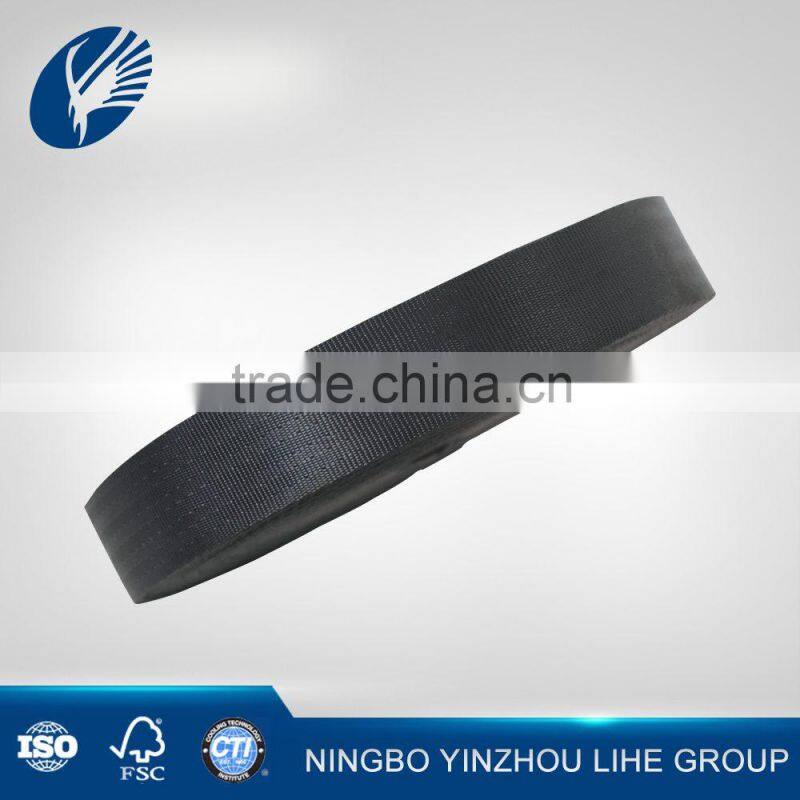 Eco-Friendly black polypropylene color pp webbing for Bags with best factory price