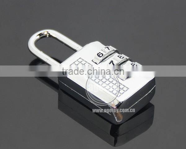 New Travel 3 Digit Code Safe Combination Zinc Alloy Metal Padlock Suitcase Travel Luggage Password Digital Lock