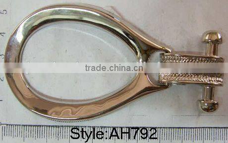 metal gold and silver plate buckles 3d zinc alloy belt buckles