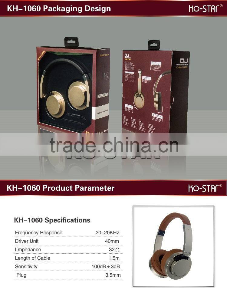 Imported china best quality sports headphone built mp3 player headphone for iphone 6
