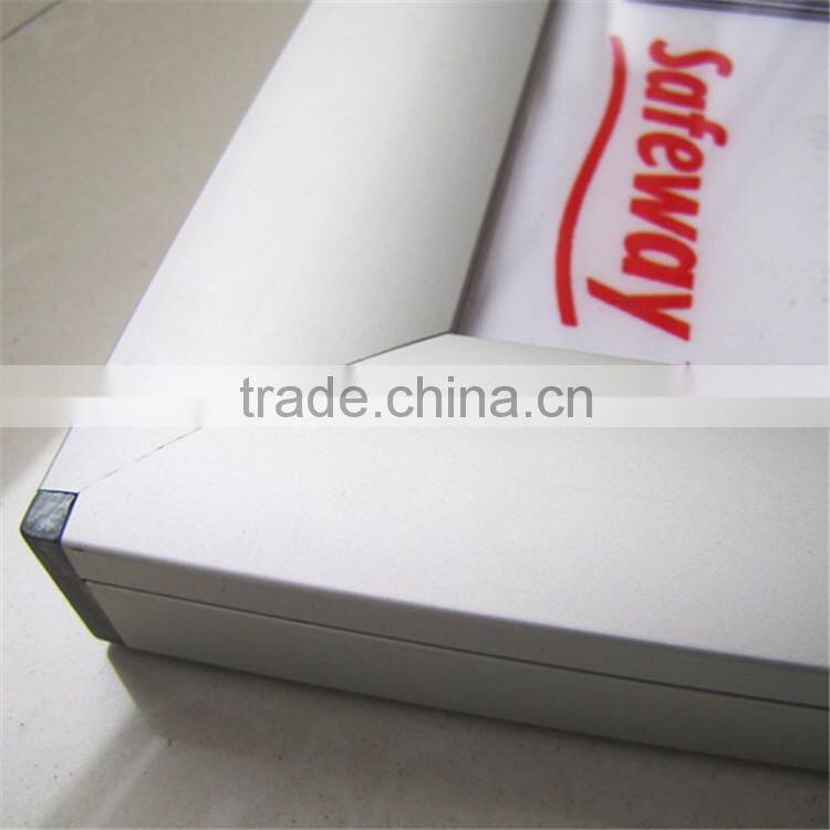 Edgelight AF19 light box clip type single side LED light box made in Shanghai OEM factory