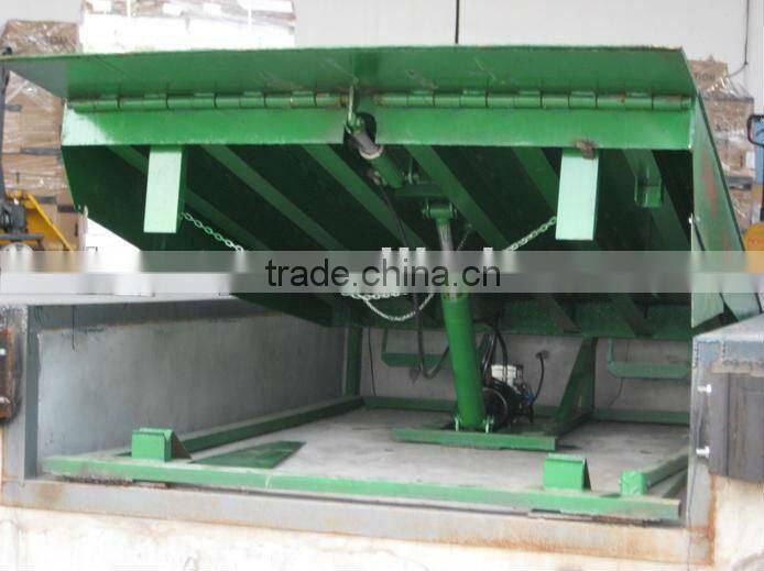 Manufacture stationary dock ramp for forklift china