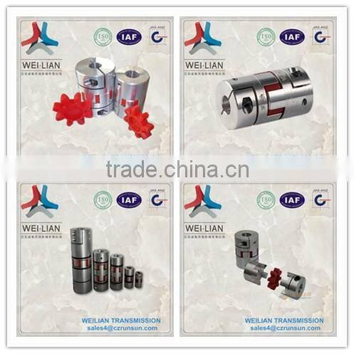 Flexible magnetic aluminum couplings for mtw milling machine.