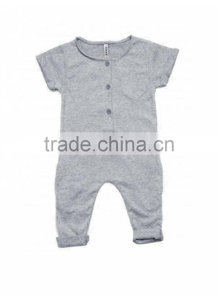 Hot sale100%Cotton baby animal rompers short sleeve onesie