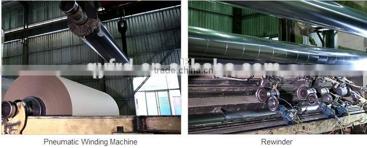 2100mm waste carton box pulping kraft corrugated paper making machine
