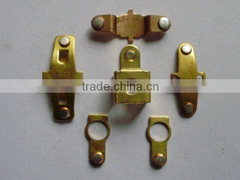 Custom Machining Electrical Contact Metal Stamping Parts For Various of Relay