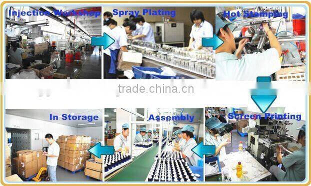 15ML/30ML/50ML white colored silvery plastic airless pump bottle MM201A