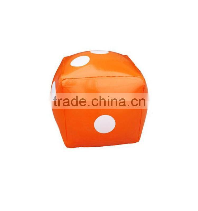 6pcs/lot Large inflated household Dice Magic Fun Toys Bar color toy