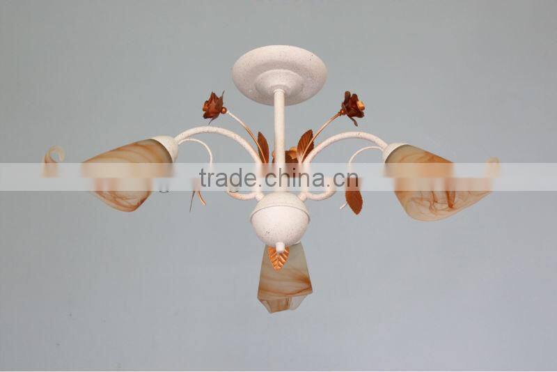 glass chandelier ceiling lamp/lighting