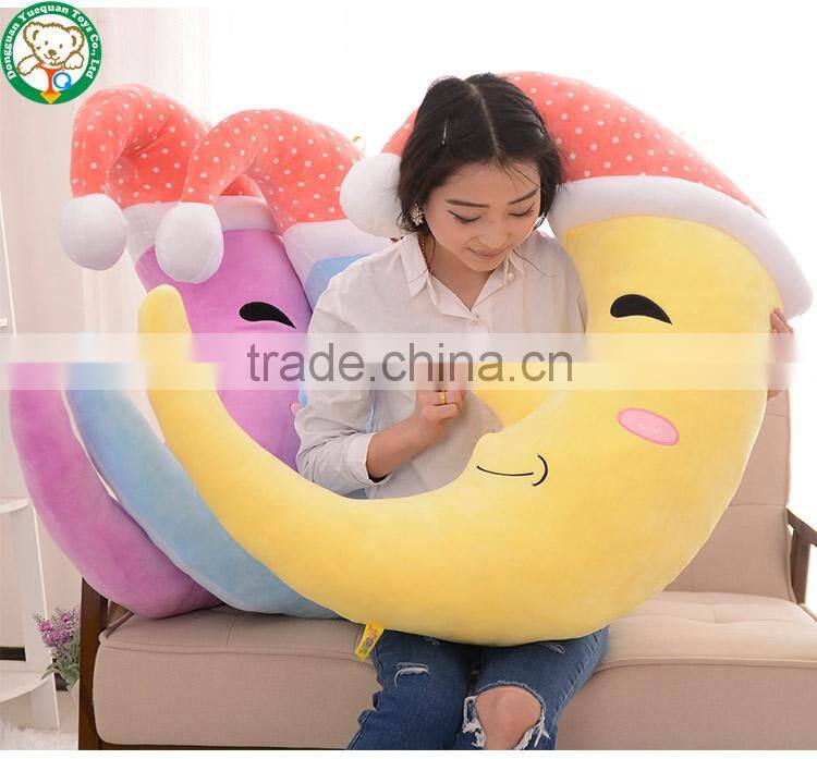 Wholesale stuffed moon plush moon soft baby toy