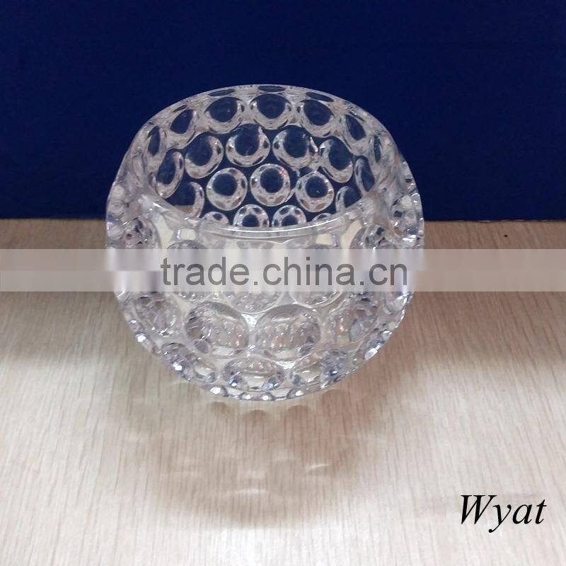 custom glass candle jars candle glass holders SLJe95