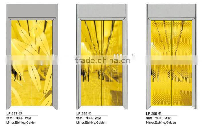 XY Elevator Door Golden Elevator Landing Door