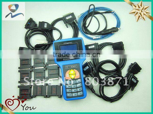 2013 promotion sale T-CODE/T300 key programmer Newest version V12.01 universal car key transponder