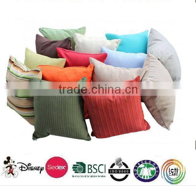 outdoor cushions and pillows /made in china top selling 100% linen Car Sofa Back Car Cushion