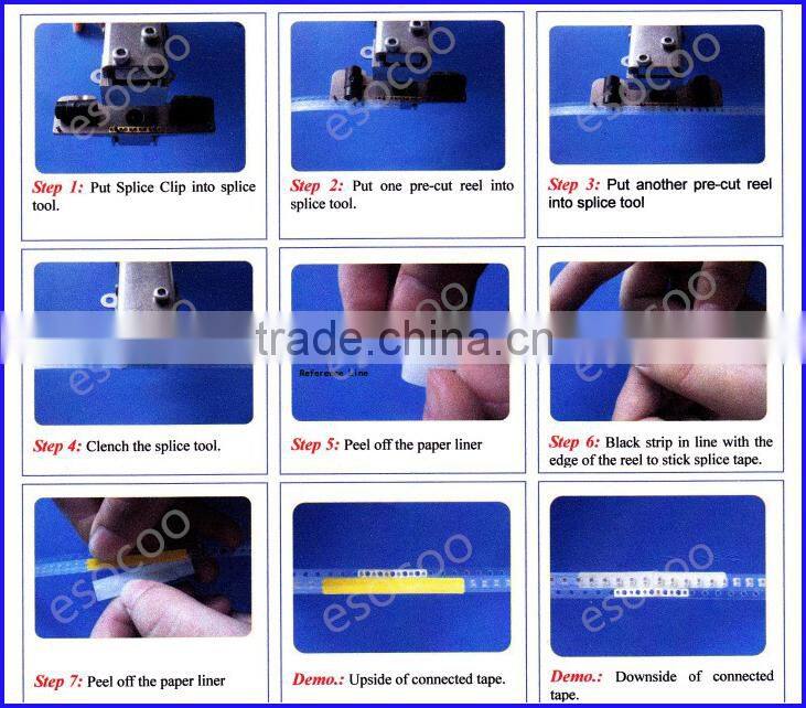 Individual brass copper clip for SMT