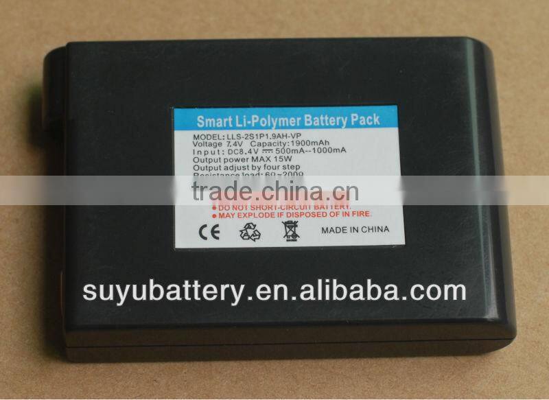 3.7V 4400mAh li battery for power heated gloves
