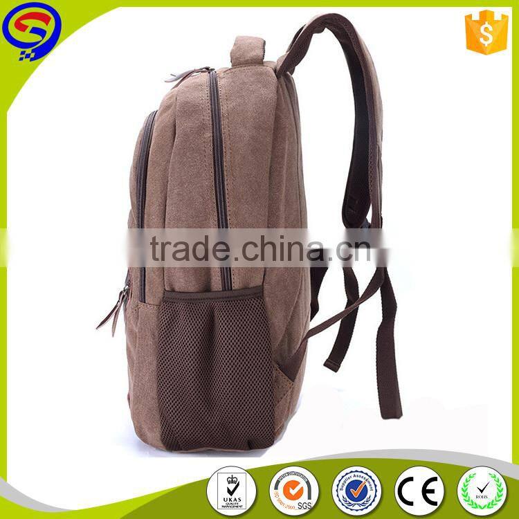 Free shipping 2016 new large capacity canvas backpack