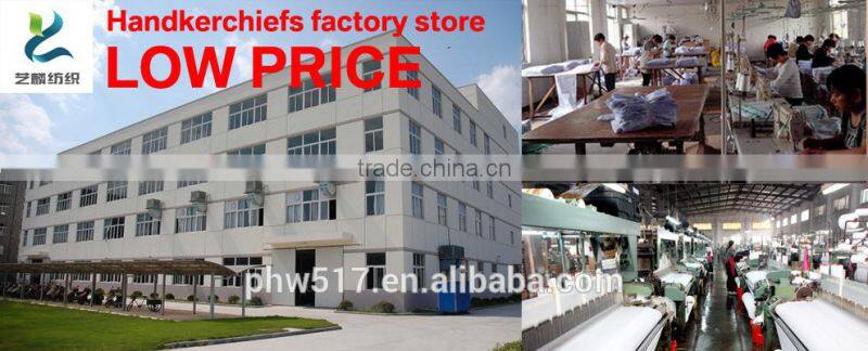 495-109 100% Cotton handkerchiefs Satin handkerchiefs