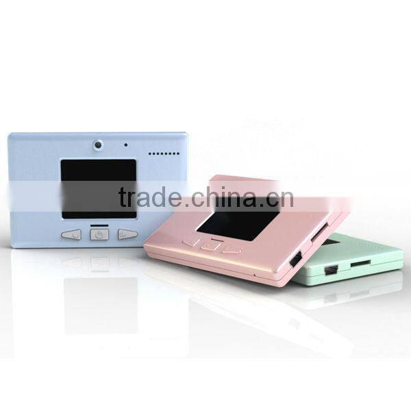 advertising Video memo player with camera