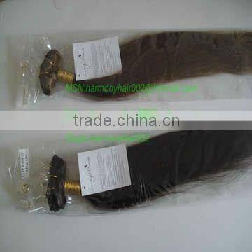 PREETY remy hair extension clip on dark blonde