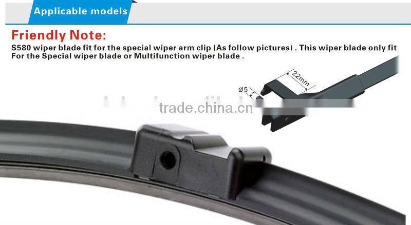 Auto Parts in China Mitutoyo Side Pin arm Wiper Blade S580