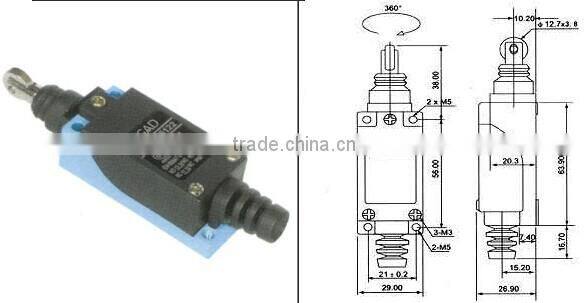 CNGAD TZ series electrical miniature limit switch(limiting switch,micro limit switch)(TZ-8122)