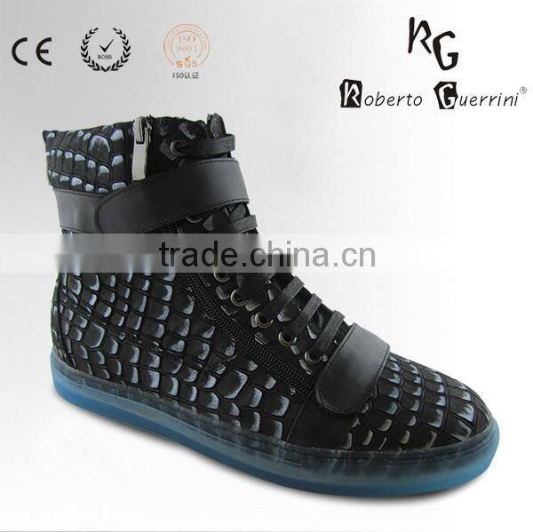 2015 fashion fish cale pattern sneaker