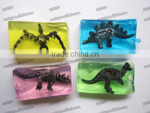 Factory supplier wholesale slime Crystal fossil dinosaur putty crystal gift crystal toy