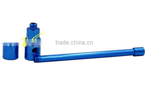 GT02089 The hammer shape mix color al metal smoking pipe
