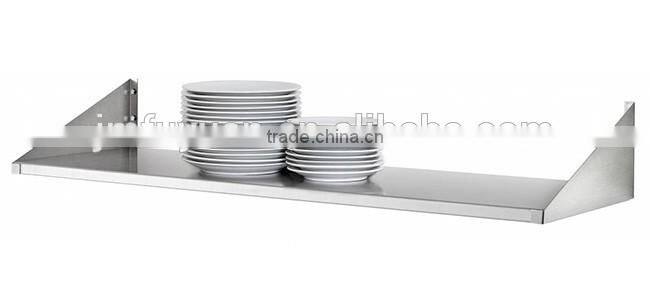 Kitchen shelf OEM wall mounted metal spice rack for cookware holder