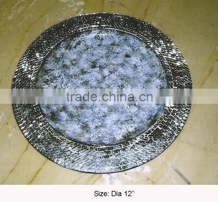 Antique charger plate
