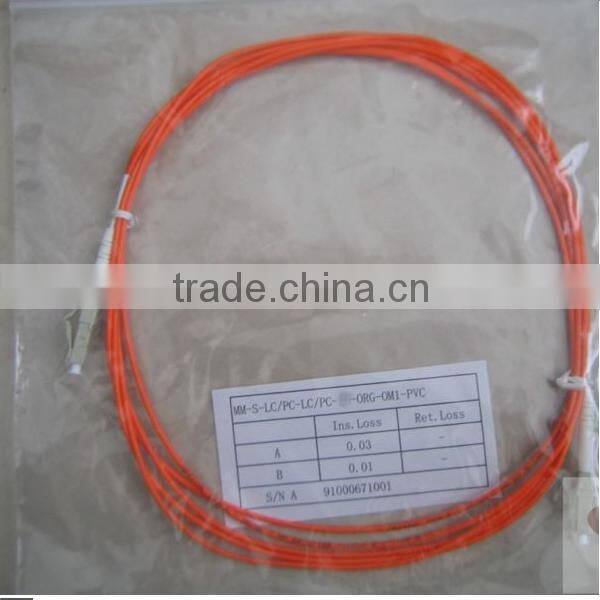 2015 professional LC to LC fiber optic patch cord china manufacturer