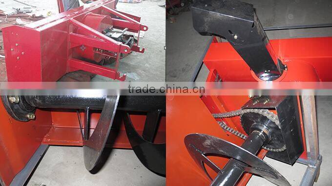 Newest CE approved super quality hot sale professional atv snow blower